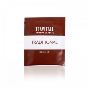 Чай черный TEAVITALL ANYDAY CLASSIC &laquo;Традиционный&raquo;, 38 фильтр-пакетов